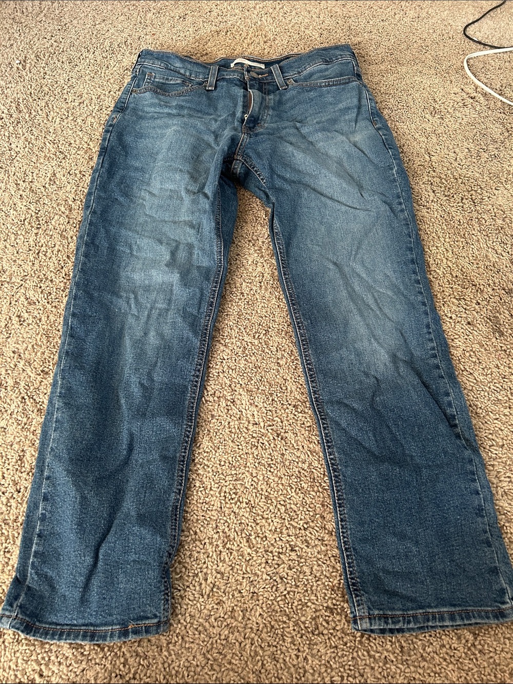 Levi's Men's Straight Jeans in Medium Blue
